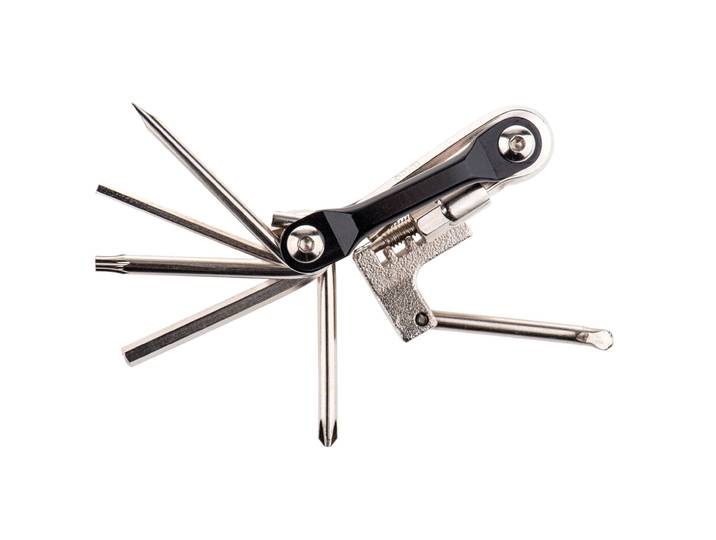 Multitool für das Fahrrad mit 11 Funktionen