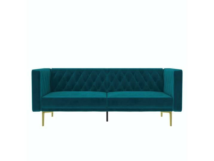 Sofa 3-Sitzer MARSEILLE Samt Smaragdgrün