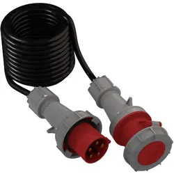 CEE Verlängerungskabel Kabel 10m 63A IP67 Starkstromkabel 5x10mm2 PCE Doktorvolt® DV-2810-CEE-63