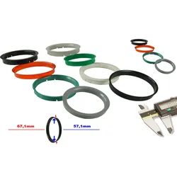 WamSter® 4 Zentrierringe 67,1mm - 57,1mm
