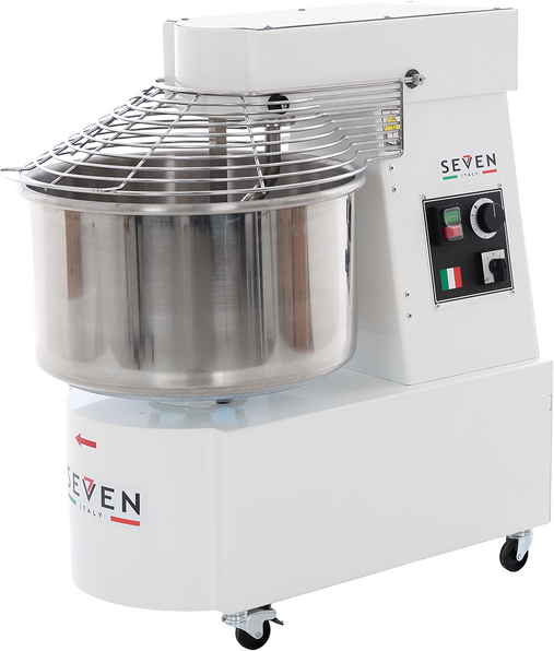 Seven Italy GH H 40 TR 2 V - Spiralkneter -Teigmasse 36 kg - 400V  2 Geschwindigkeiten  hohe Hydration