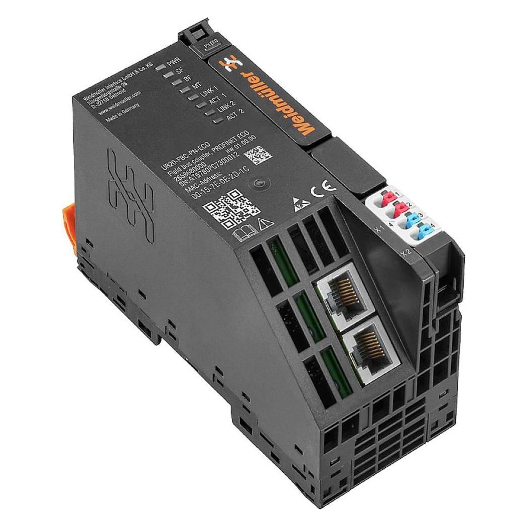 Weidmüller UR20-FBC-PN-ECO Remote-IO-Feldbus-Koppler 2659680000 (2659680000)