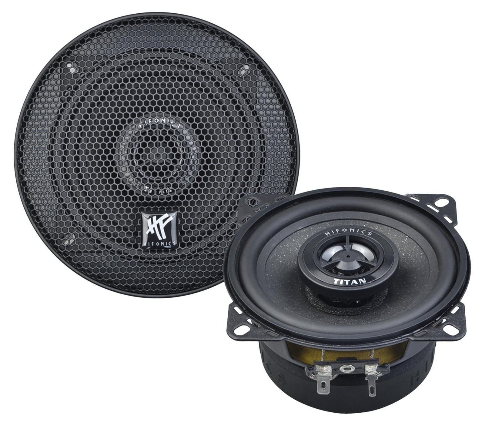 Hifonics TITAN TRX-42 coaxiale luidsprekerset voor auto, 10 cm