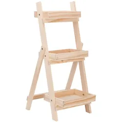 Holz-Regal "Leiter", 58 x 25 x 25 cm