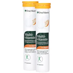 DocMorris Multivitamin Brausetabletten Doppelpack 2X20 St