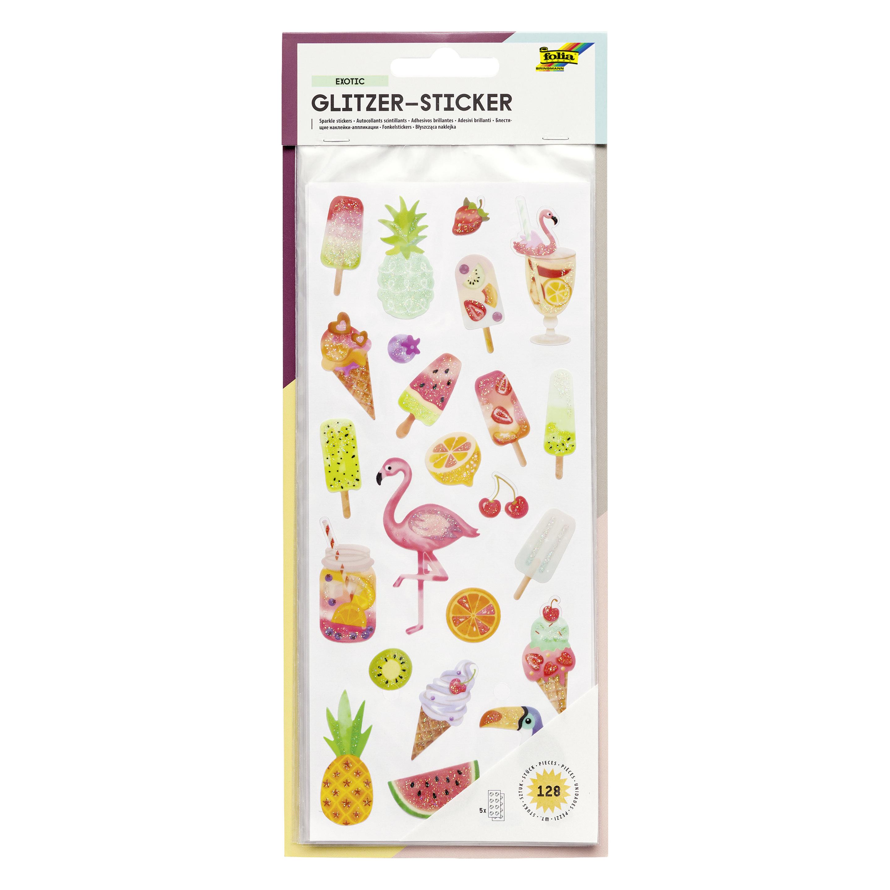 Folia Exotic (128 Sticker) (1414)