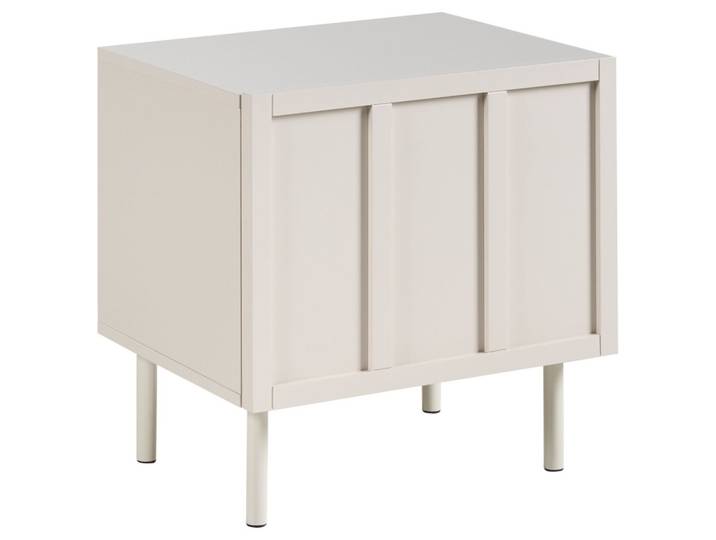NACHTTISCH Hellbeige Clunes