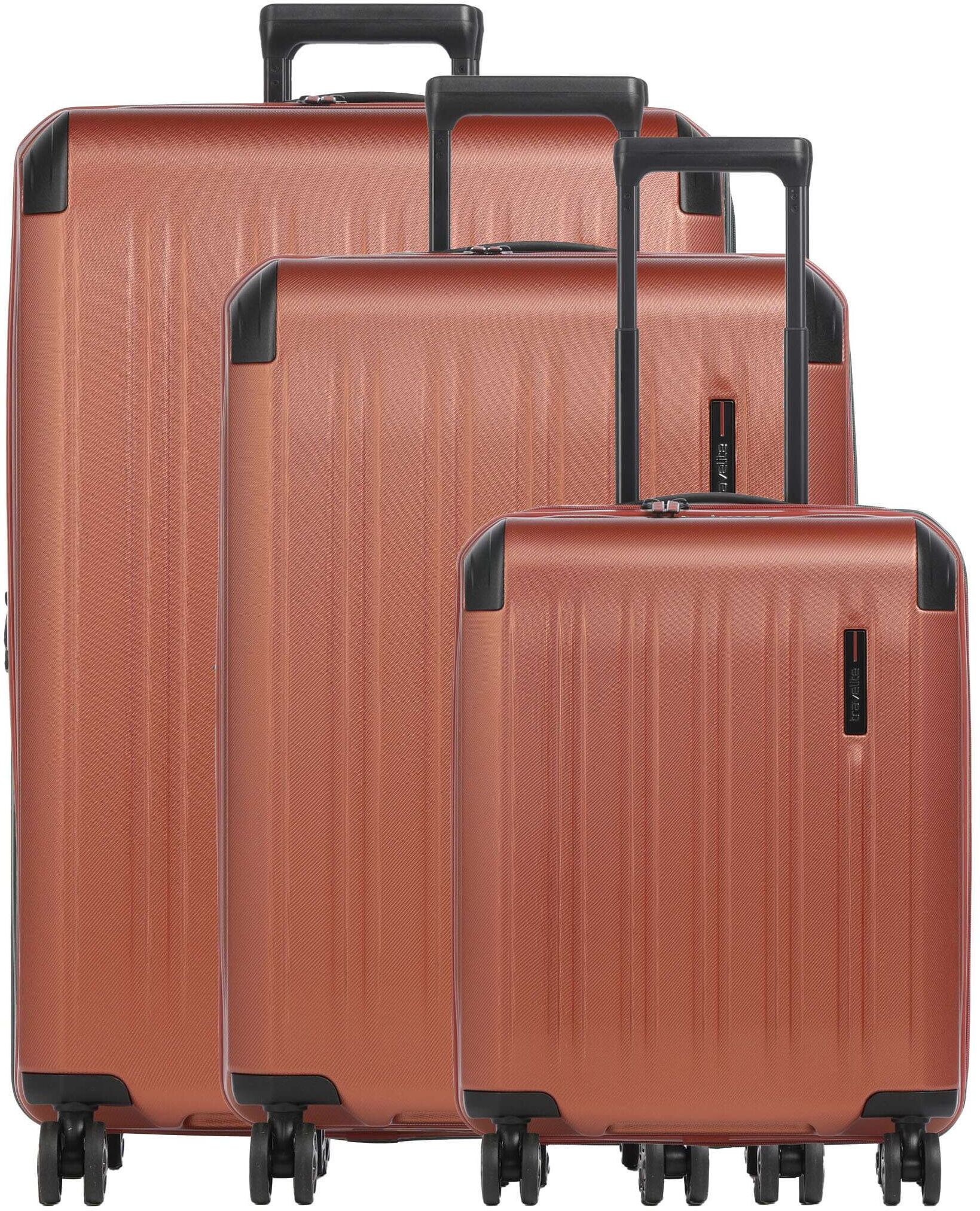 Travelite Dynamiic Kofferset, braun