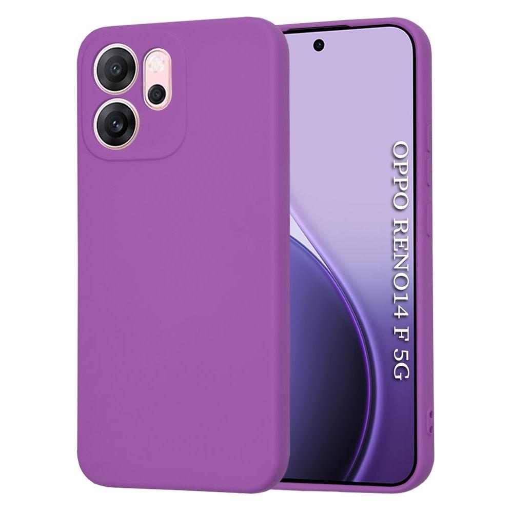 Techsuit - SoftFlex - Oppo Reno14 F - Purple (Oppo Reno14 F) (61774754)