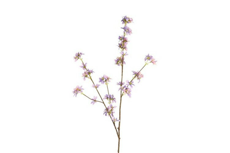Countryfield zijden bloem Malus paars 111 cm