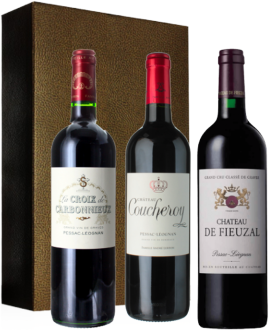 Vinatis Wein Geschenkset - Pessac-Léognan - 3 Fl. - 2.25L