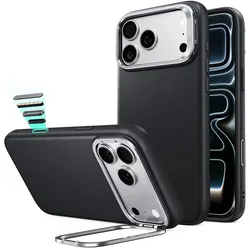 ESR - Atelier Magnetständer – iPhone 18 Pro Max / iPhone 17 Pro Max – Schwarz (Apple iPhone 17 Pro Max, Apple iPhone 18 Pro Max), Smartphone Hülle, Schwarz