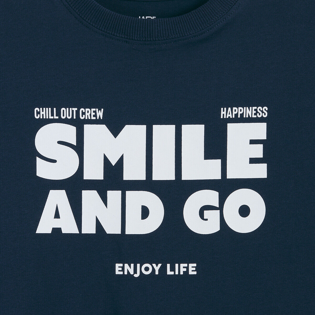 LA REDOUTE COLLECTIONS T-shirt manches courtes à message