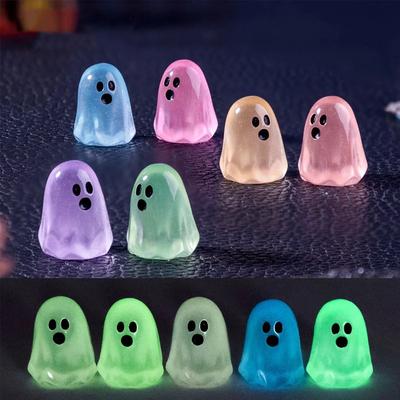 Uplift Picks Glowing Mini Ghost Figures For Halloween Displays Crafts Gardens And Gifts Glowing Mini Ghost Figures For Halloween Displays Crafts Gardens And Gifts