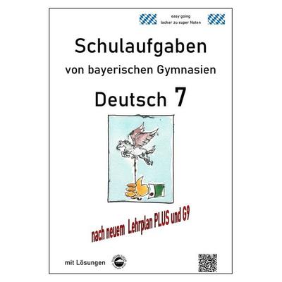 Deutsch 7 , Klassenarbeiten von Gymnasien aus Baden-Württemberg mit Lösungen, Taschenbuch von Monika Arndt, Durchblicker Verlag, 978-3-946141-22-8
