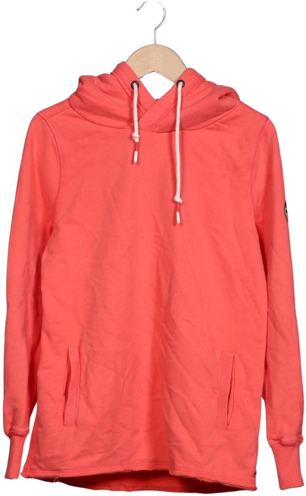 Adenauer & Co Damen Kapuzenpullover, Pink, Gr. M, Baumwolle - Second Hand