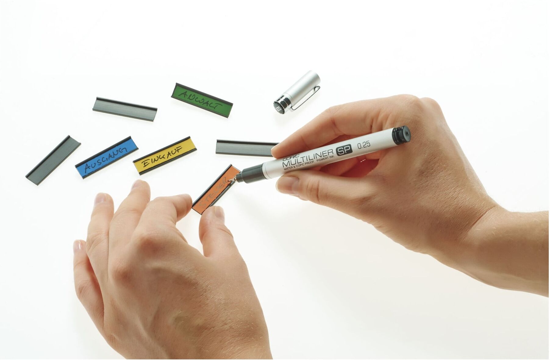 Magnetoplan ferrocard-Etiketten, sortiert, 50 x 15 mm (12865)