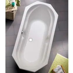 Ottofond Achteckbadewanne Sicilia weiß - Badewanne