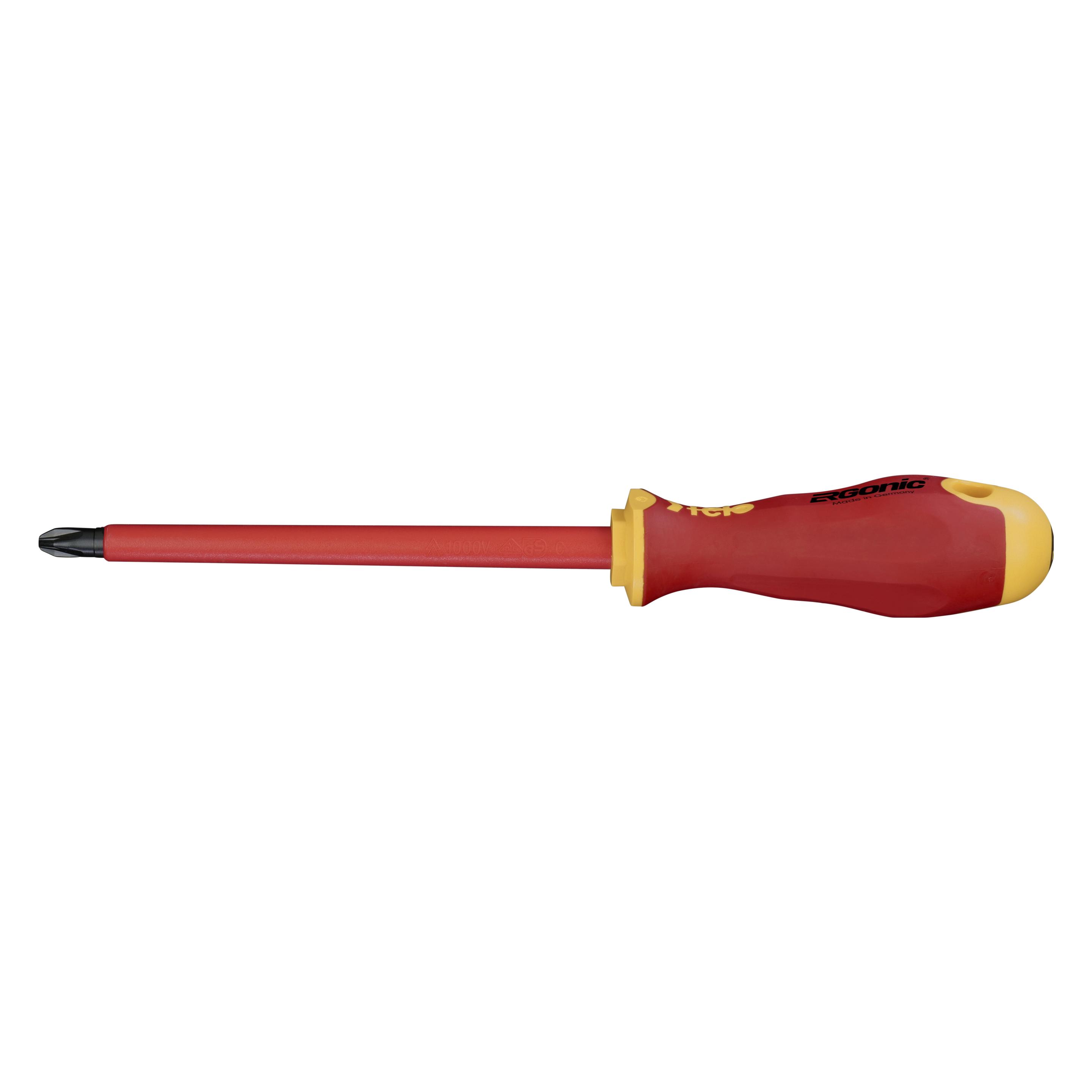 Felo Phillips screwdriver PZ3 Ergonic 400 VDE insulated 1000V 150 x 8mm (41530490) (Pozidriv-Kreuzschlitz (PZ)) (41530490)