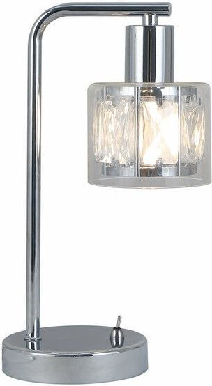 Reality Elmo bureaulamp - Chroom - Glamour design - 1xE14 - 40W