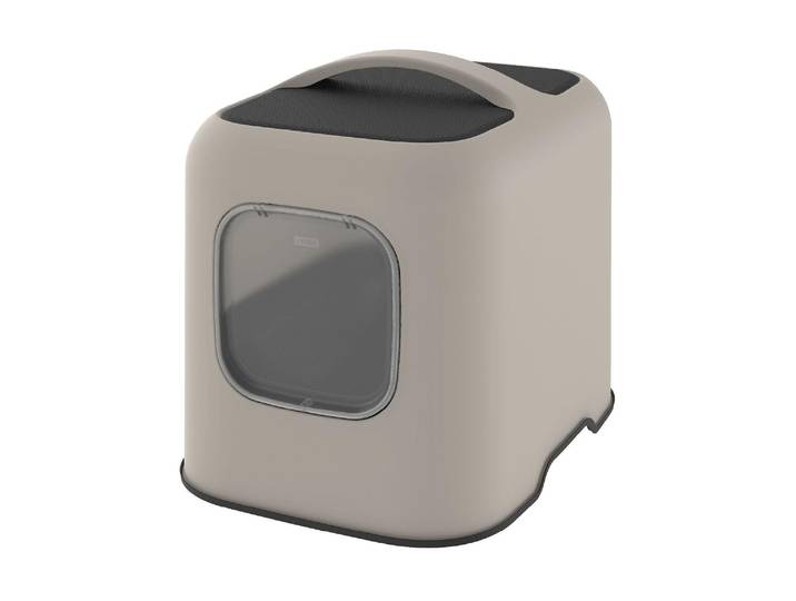 Katzentoilette ROTHO BIALA , beige (natur), B:35,9cm H:44,3cm L:51cm, Tiertoiletten, Katzentoilette