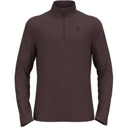 ODLO Herren Rollkragen m.RV lg.Arm He/Uni ROY, Größe XL in Rot Rot