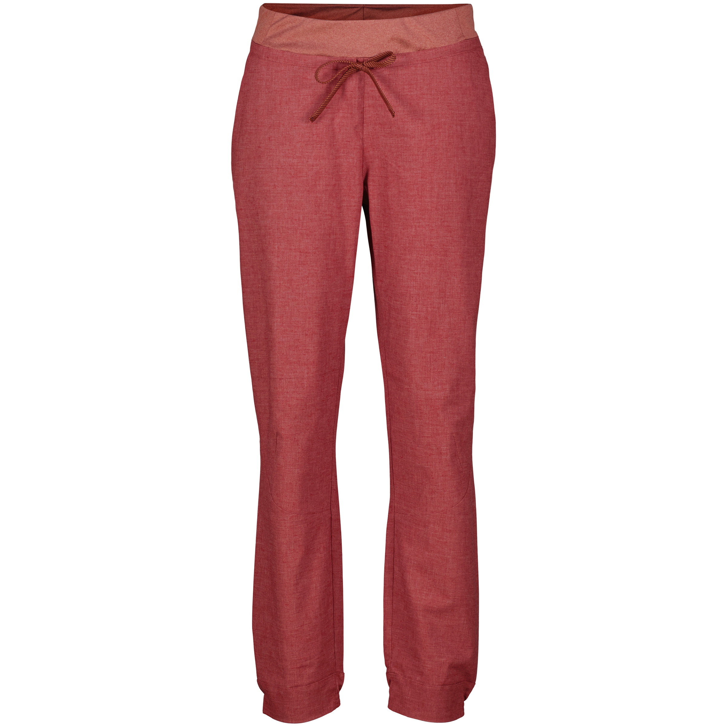 Bergzeit Basics Meru Valence Hose Damen Jeans & Freizeithose rot Größe XS Bouldern | Sportklettern | Lifestyle Hautfreundlich