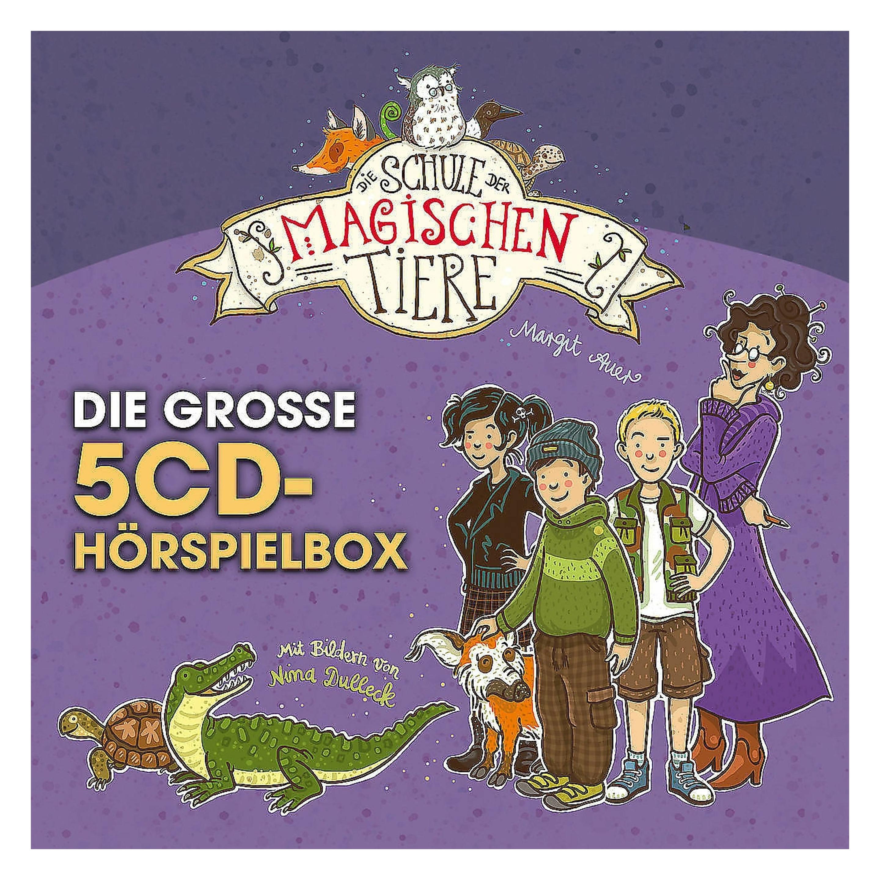 Karussell Die Schule der magischen Tiere - Die grosse 5CD-Hörspielbox (Margit Auer, Deutsch) (458021-3)