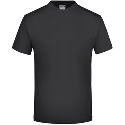 V-Neck T-Shirt Medium "JN003" - M - black
