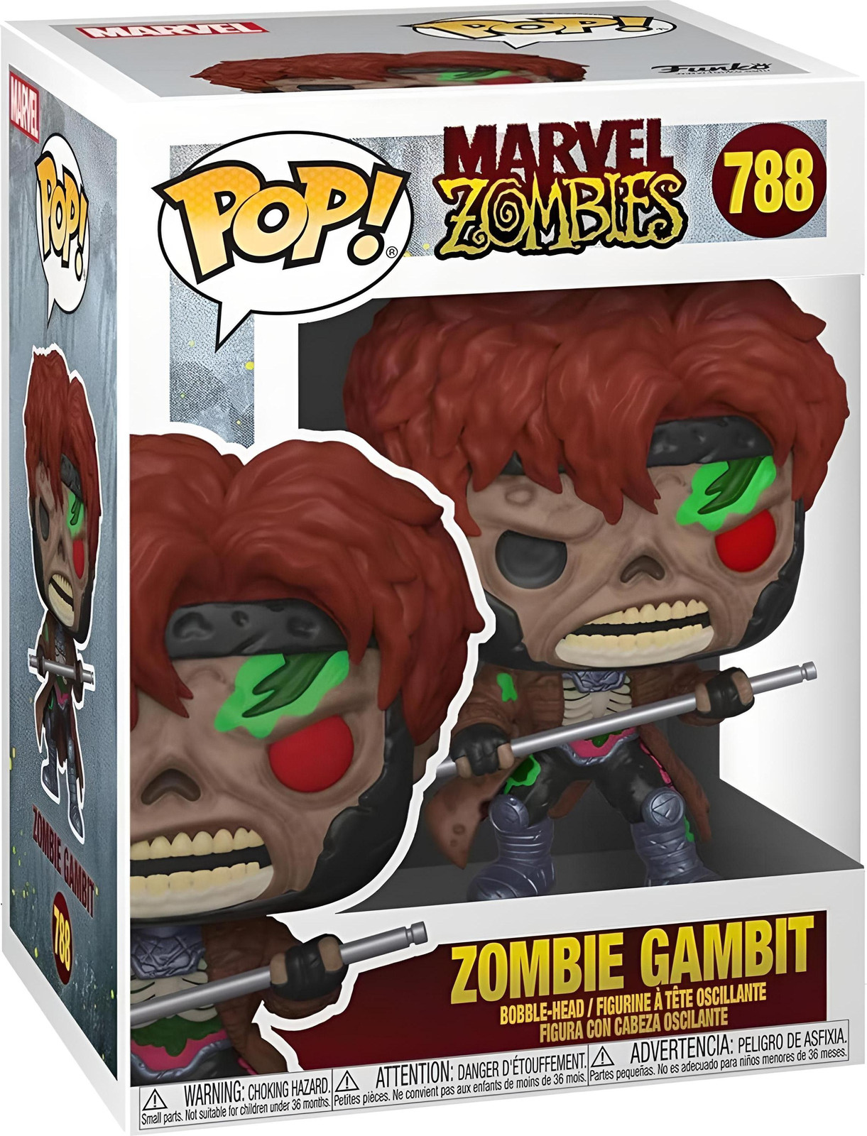 Funko Pop! Marvel Zombies - Zombie Gambit 788 - Vinyl figuur