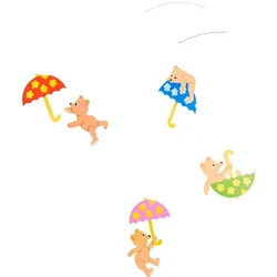 Flensted Mobiles, Babymobile, Teddybären Mobile mit Geschenkbox