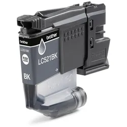 Brother Original LC521BK Druckerpatrone Schwarz 500 Seiten