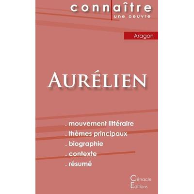 Fiche de lecture Aurélien de Louis Aragon (Analyse littéraire de référence et résumé complet), Taschenbuch von Louis Aragon, Les éditions du Cénacle,