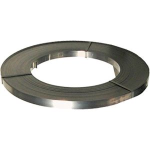 Böttcher-AG Umreifungsband Stahlband, 19mm, blank, 400m, Scheibenwicklung, Rolle