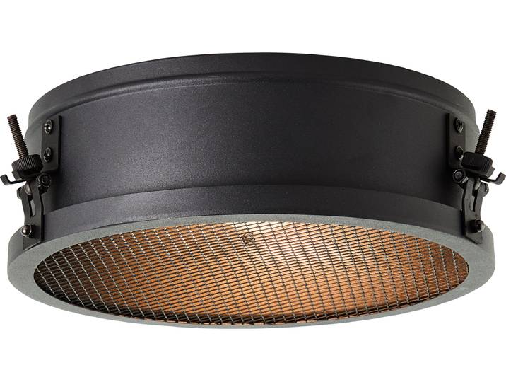 Zois Deckenleuchte 30cm schwarz korund