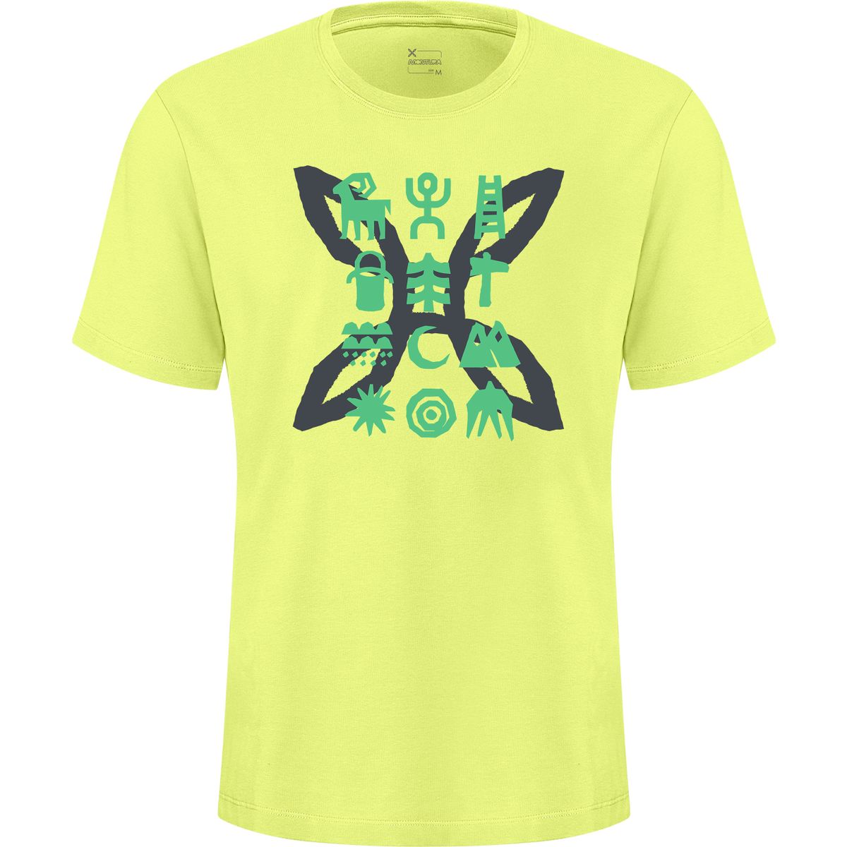 Montura Rock Painting T-shirt sunny lime (202) S MTGC04X-5290-202-S