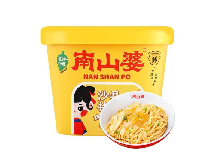 Nanshanpo Nouilles assaisonnées (beurre de cacahuète) 140,5 g
