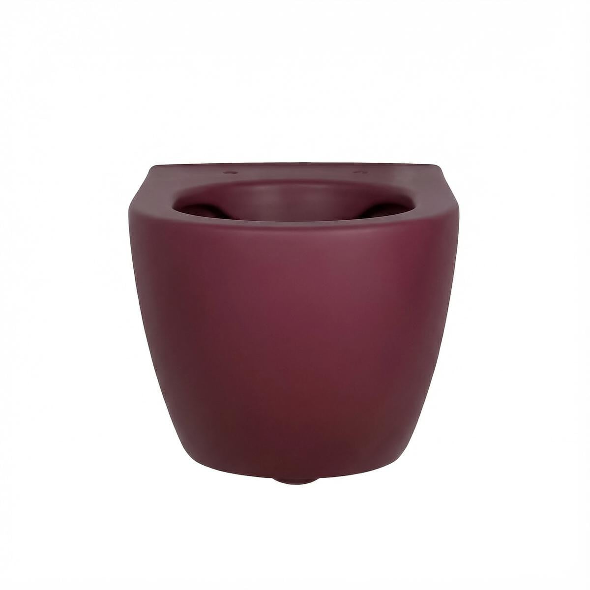 Creavit RIMOFF Berry Wandtoilet, randloos, antibacterieel en waterbesparend