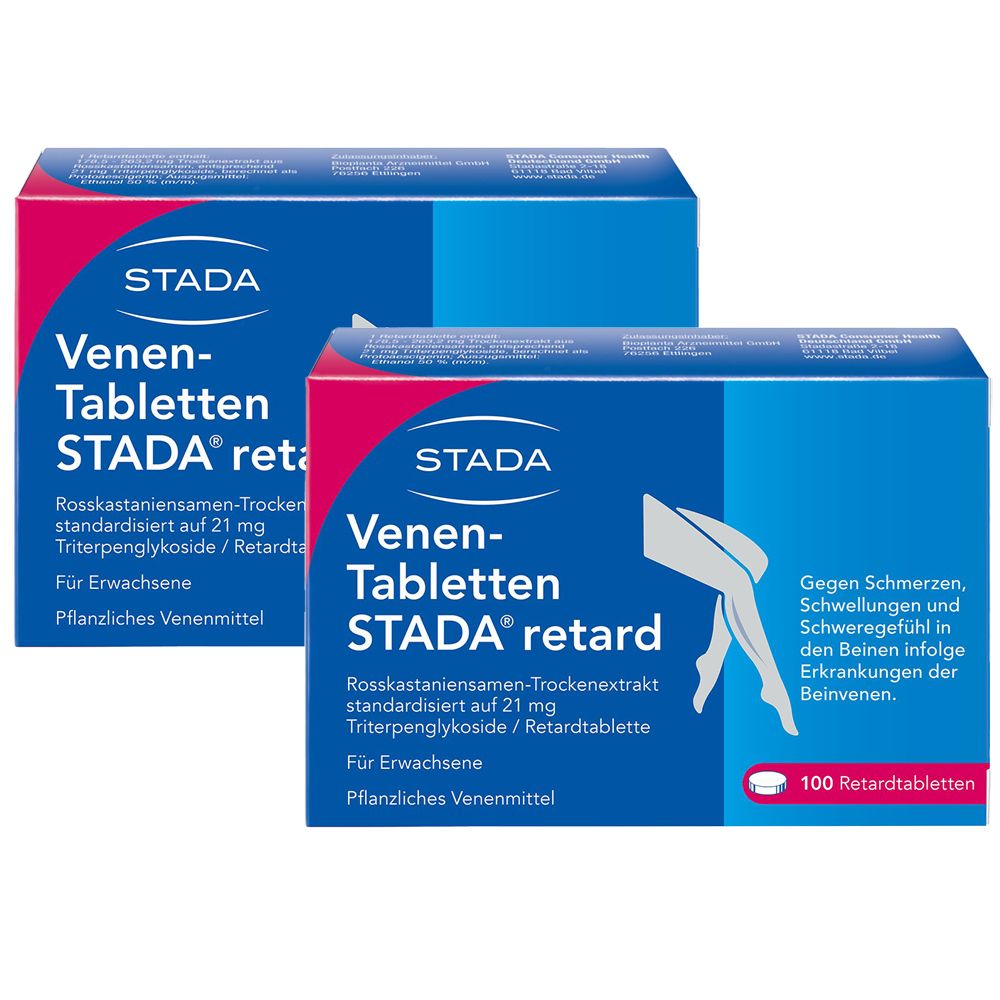 Venen-Tabletten Stada retard Sparset 2x100 St Retard-Tabletten