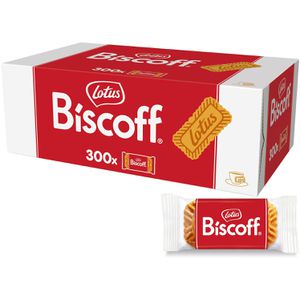 Lotus Kekse Biscoff, laktosefrei & vegan, einzeln verpackt, 1875 g, 300 Stück