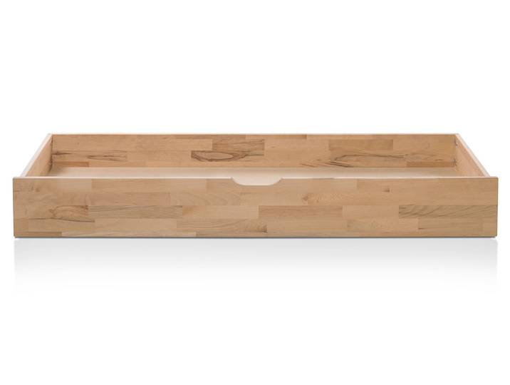 LÖWEN Bettschublade auf Rollen, Material Massivholz, Buche