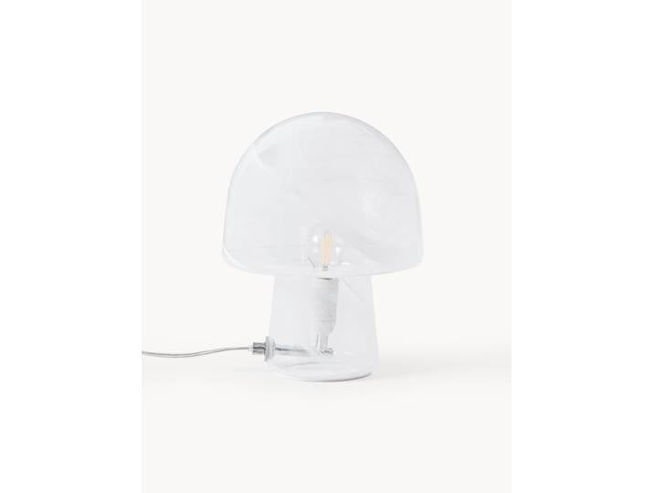 Lampe à poser effet marbre Talia, tailles variées