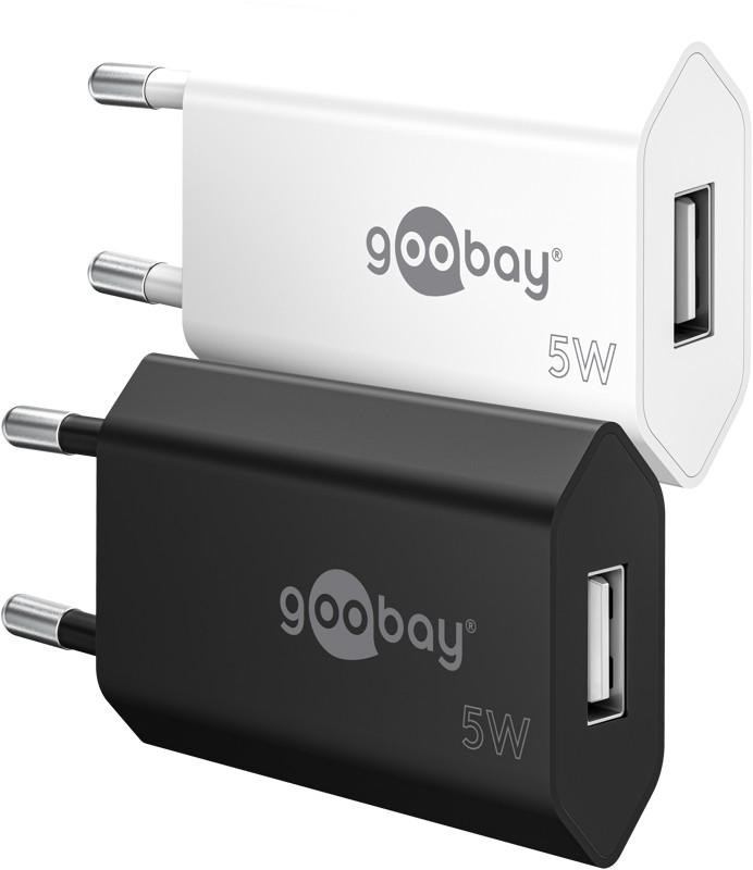 Goobay USB-oplader 5W wit