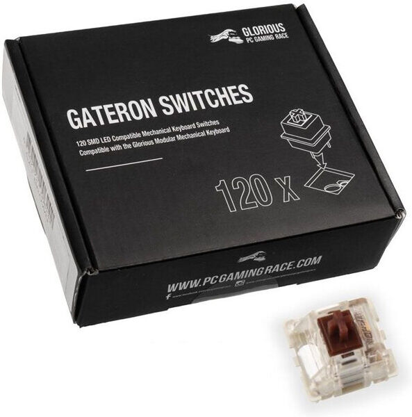 PACK SWITCHES GLORIOUS 120 GAT MX BR