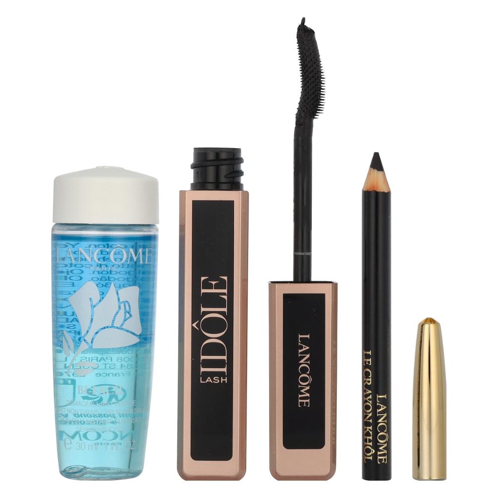 Lancôme Lash Idôle Mascara Set Mascara + Crayon Khol 0.7g + Bi Facial 30ml (01 Black) (LF372600)