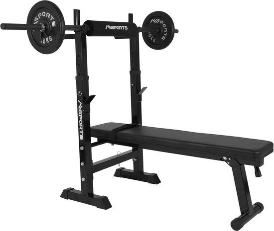 Famanu Multifunktionale Inklappbare Halterbank für Krafttraining - bis 200 kg