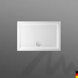 Mauersberger Duschwanne „lupina“ 1100 × 750 mm in Weiß