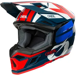 ONeal 3SRS Ride S26, Motocrosshelm - Blau/Weiß/Rot - M