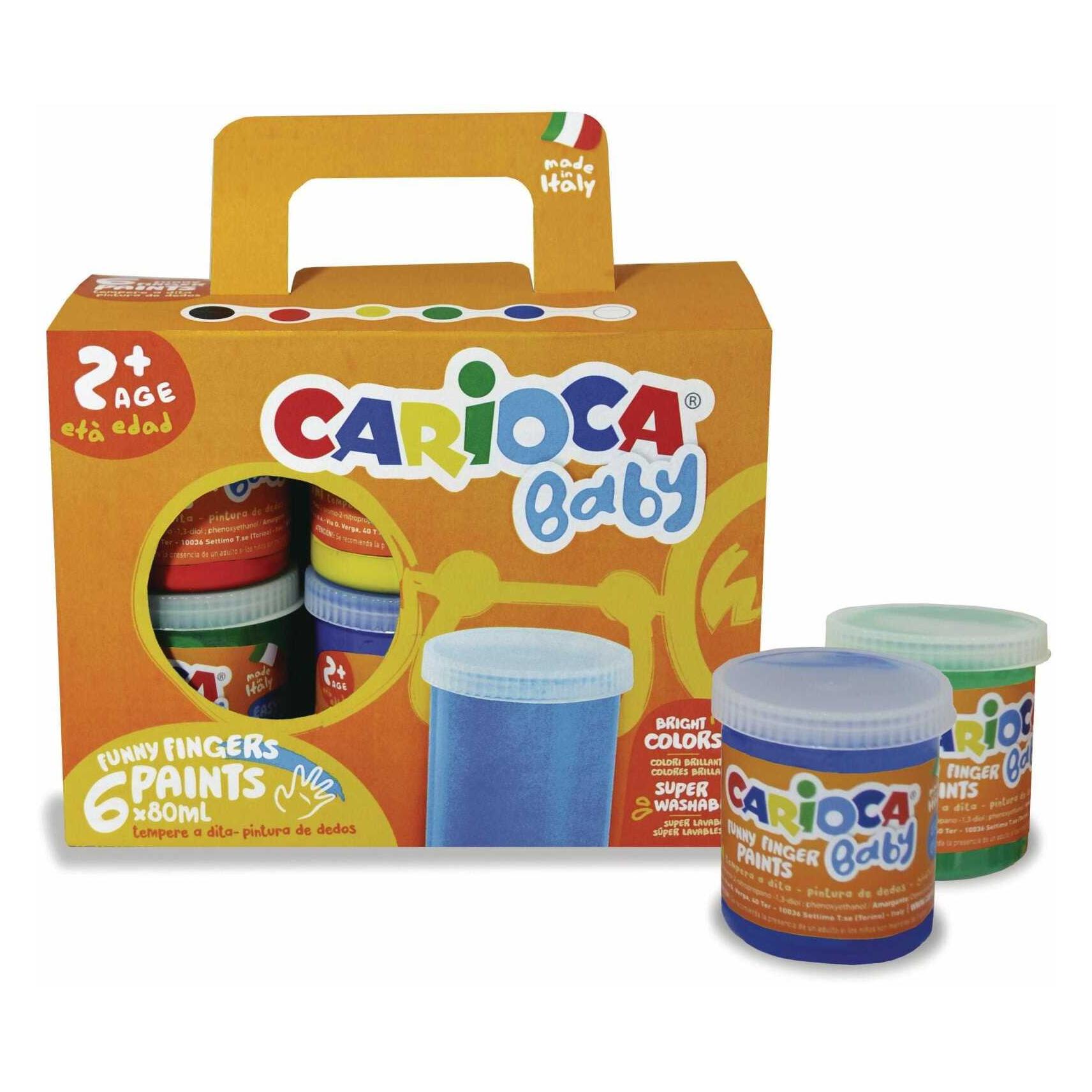 Carioca Fingermalfarben (80 ml) (KOO32)