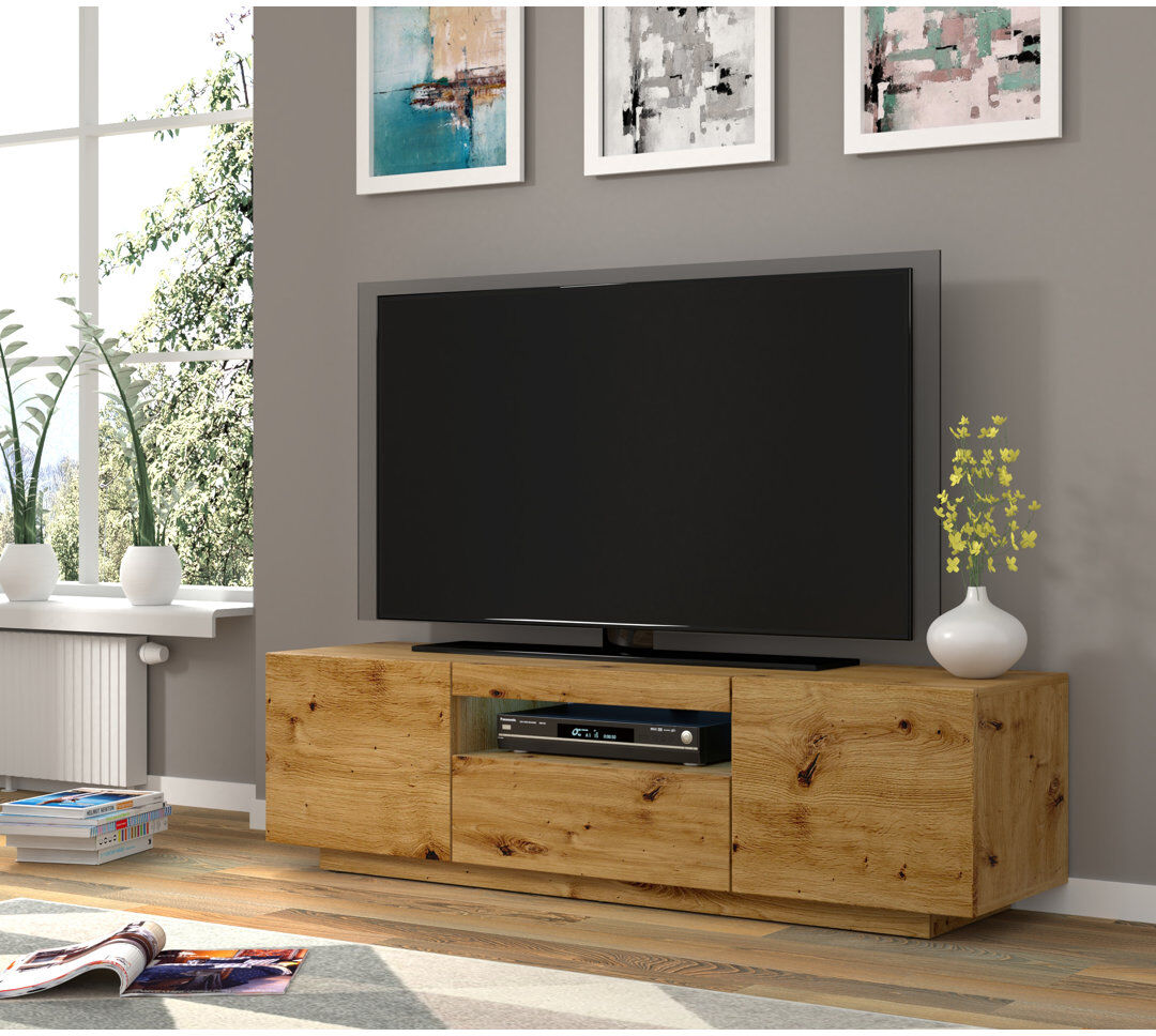 Metro Aseelah TV Stand for TVs up to 65" Oak Artisan 65"